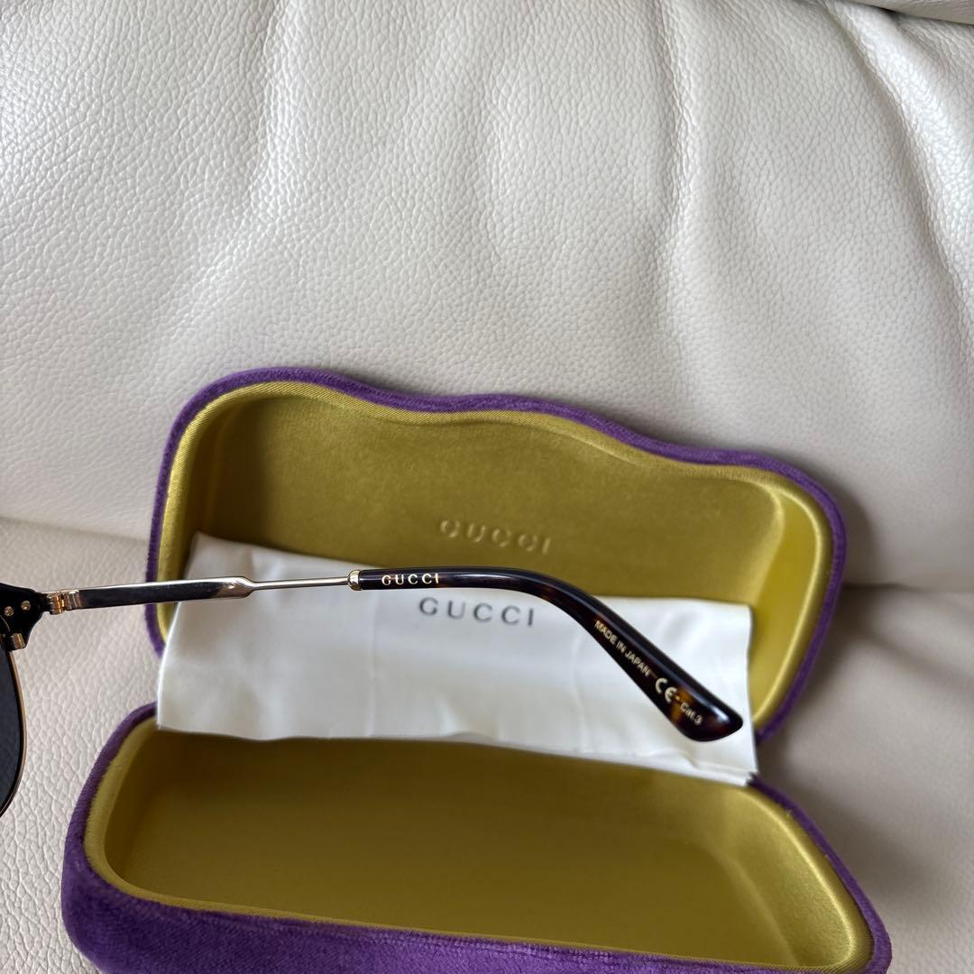 ◇美品◇新品未使用　GUCCI グッチ　アビエーターサングラス