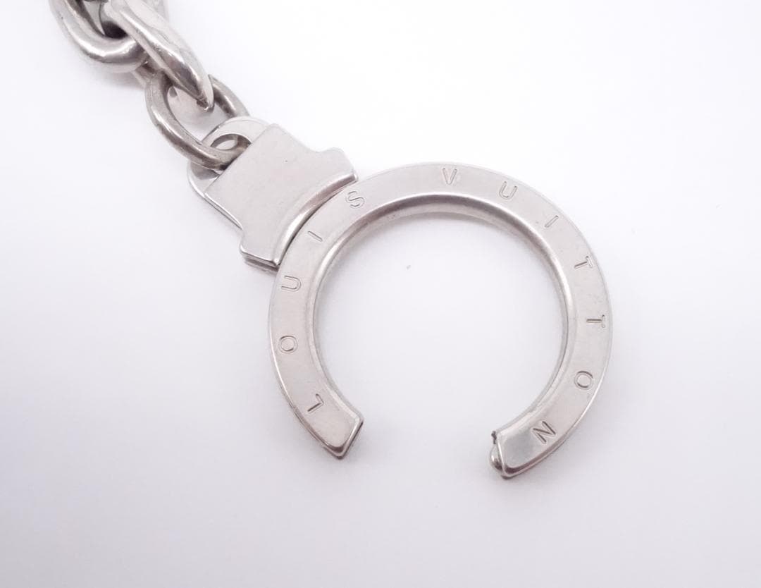 LOUISVUITTON ルイヴィトン アノクレXL ウォレットチェーンシルバー