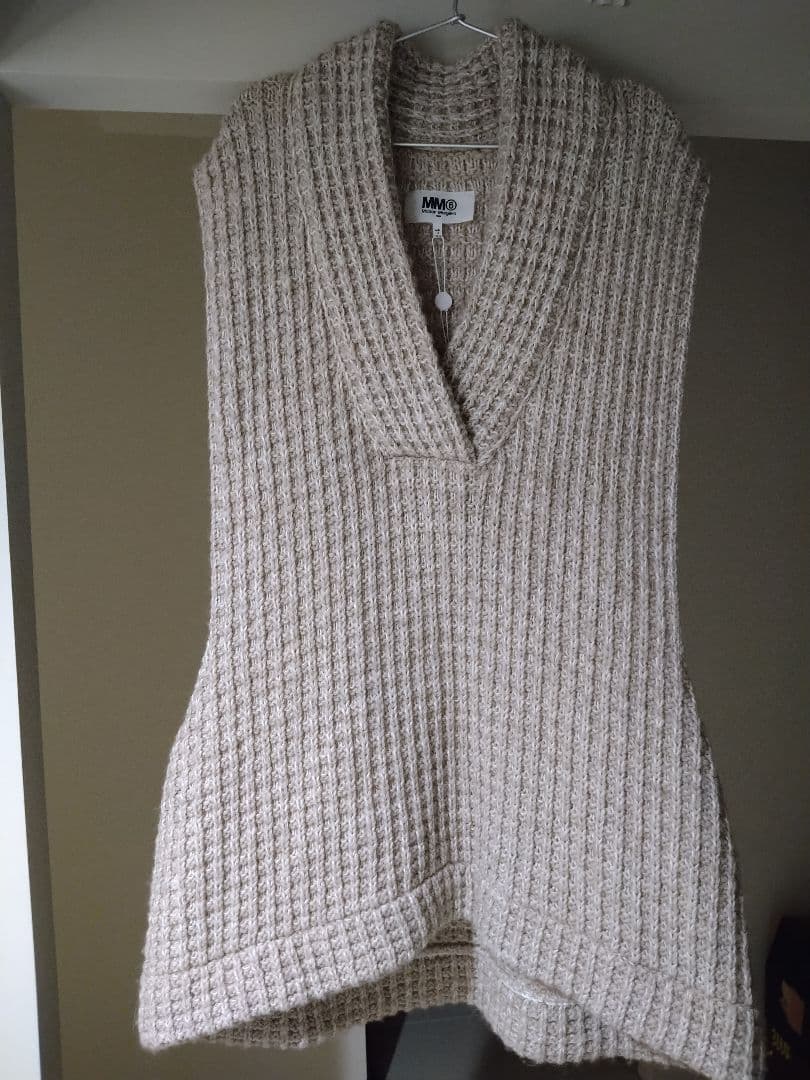 MM6 maison margiela Vネック ニットベスト