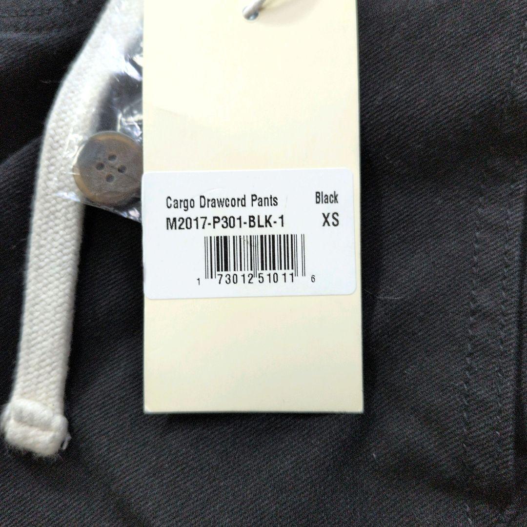 【未使用】mnml Cargo Drawcord Pants 完売品 XS 黒