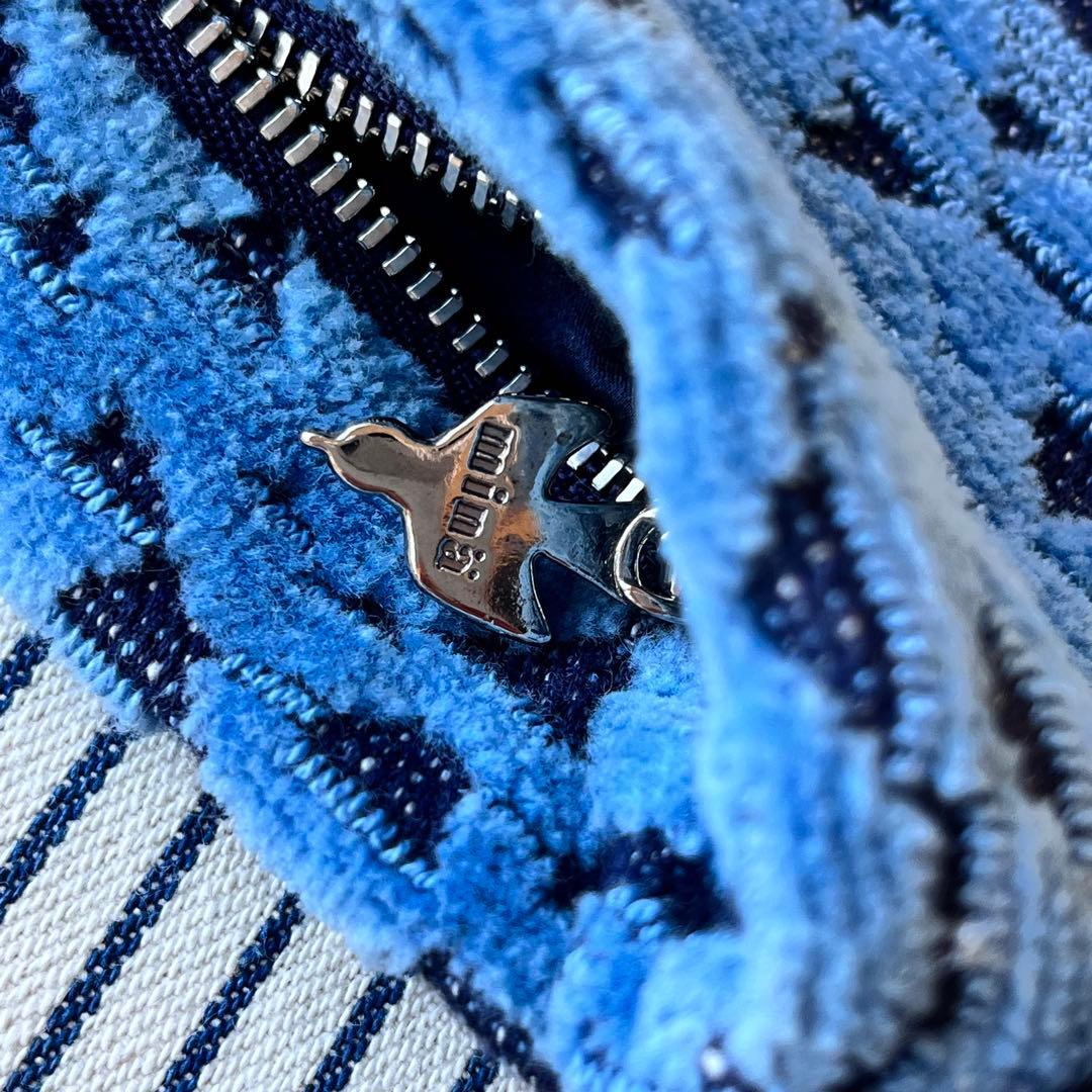 ミナポルホネン　クッペバッグ　winter lake ポシェット　ブルー