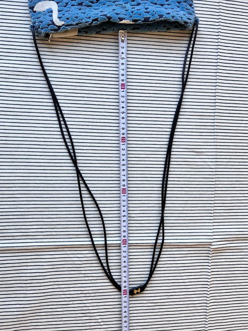 ミナポルホネン　クッペバッグ　winter lake ポシェット　ブルー