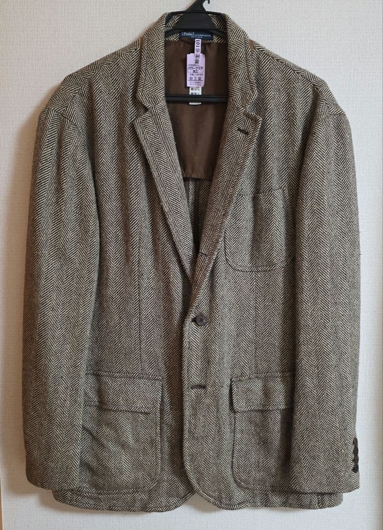 最終価格 Polo by Ralph Lauren XL ツイードジャケット