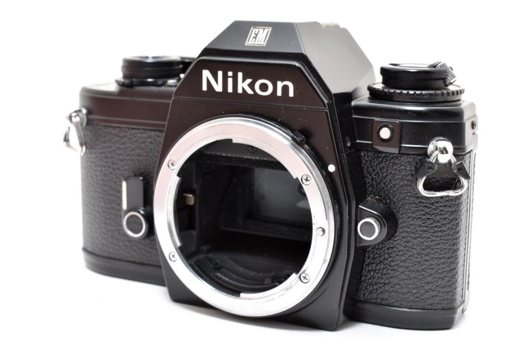 美品 NIKON ニコン EM フィルムカメラ モルト新品交換済 M188