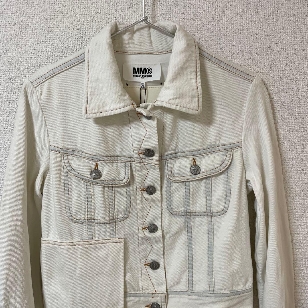 [新品]MM6 maison margiela 変形 デニムジャケット wash