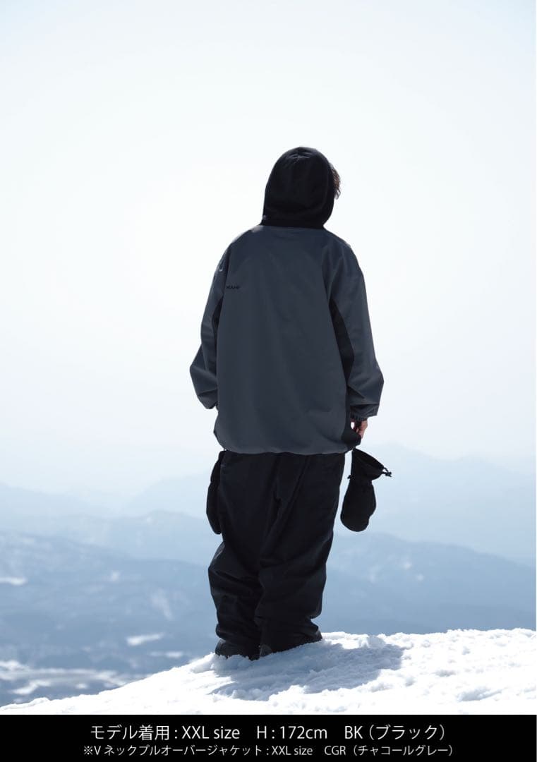 mahf サイドポケットスノーパンツ