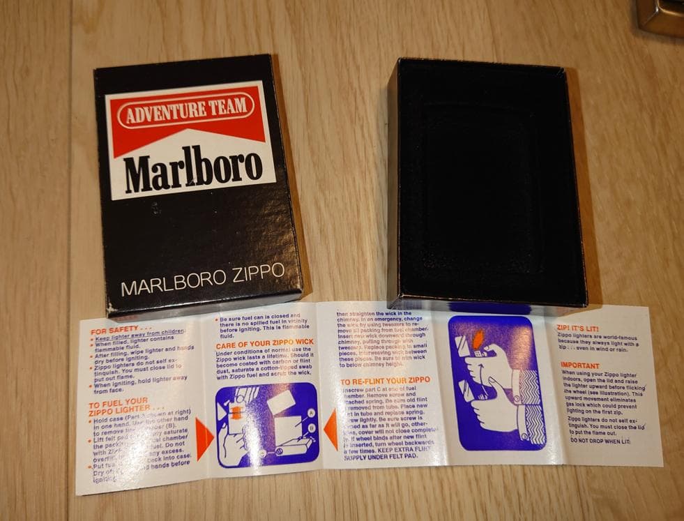 Zippo Marlboro ADVENTURE TEAM　【未使用】