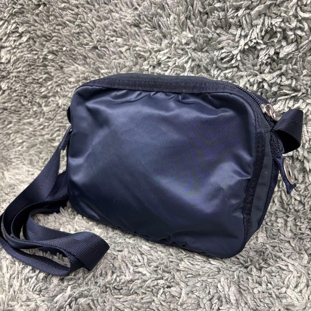 【未使用級】ポーター　吉田カバン　フレーム ショルダーバッグ　ネイビー