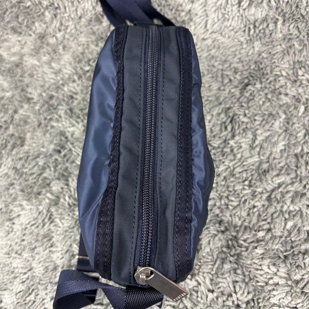 【未使用級】ポーター　吉田カバン　フレーム ショルダーバッグ　ネイビー