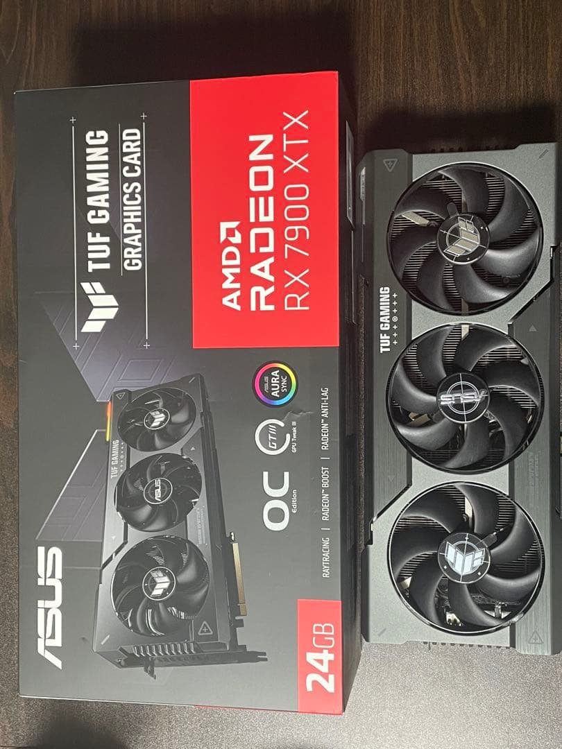 グラフィックボード・グラボ・ビデオカード Radeon RX 7900 XTX 24GB ASUS TUF GAMING
