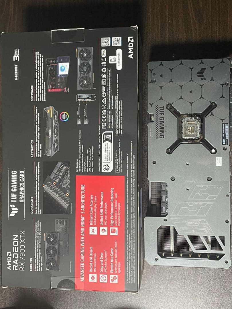 グラフィックボード・グラボ・ビデオカード Radeon RX 7900 XTX 24GB ASUS TUF GAMING