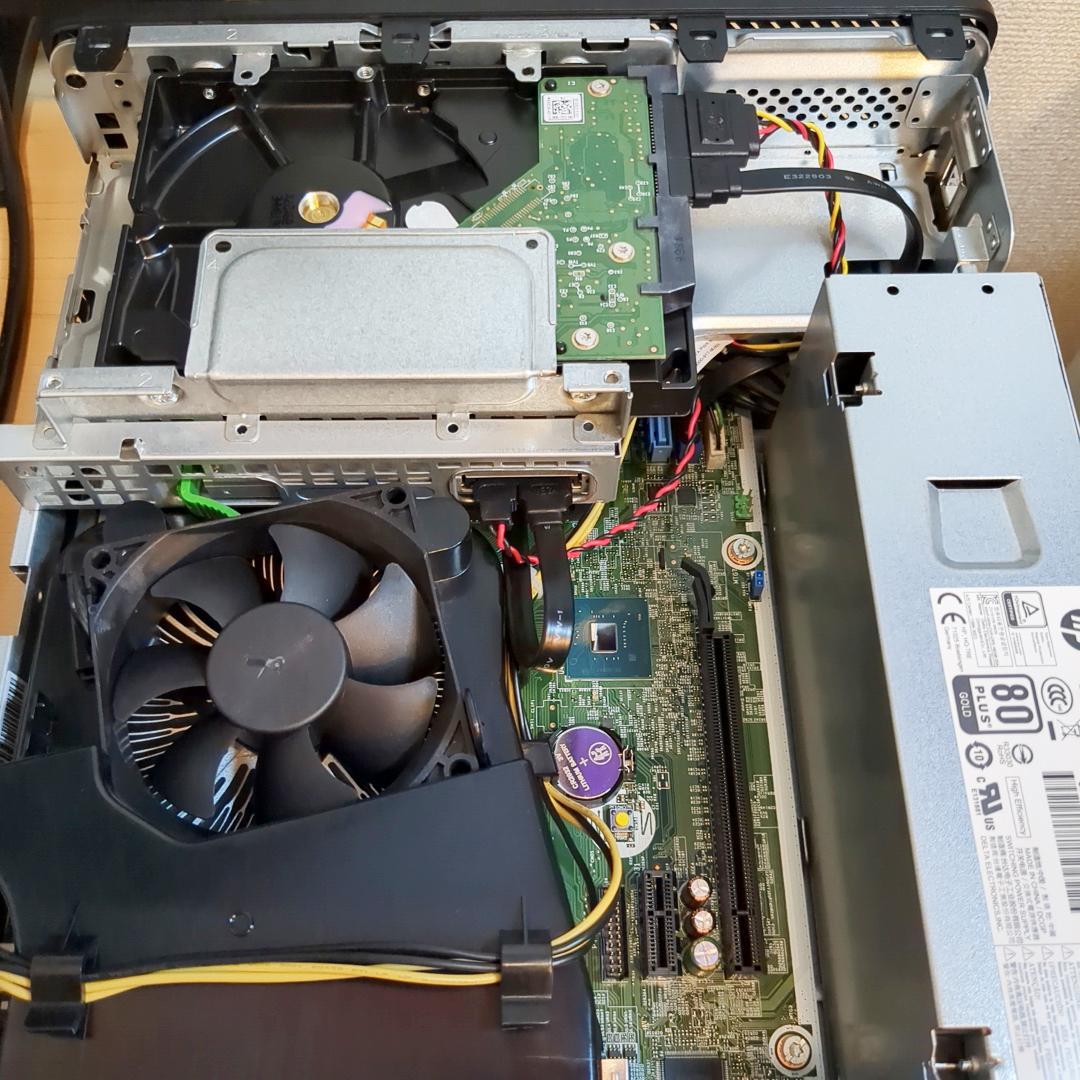 【Core i3】HP 小型デスク【メモリ16GB】M-518