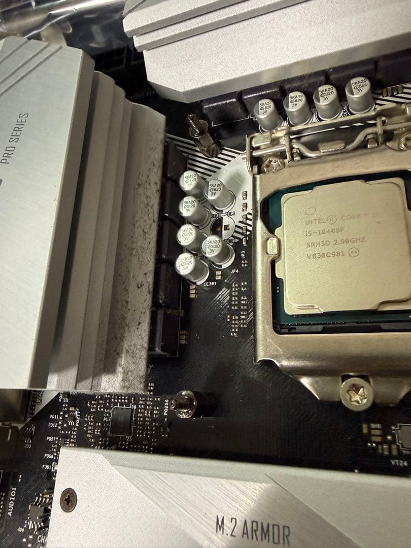 GeForce RTX 2060 Core i5 10400F マザボセット