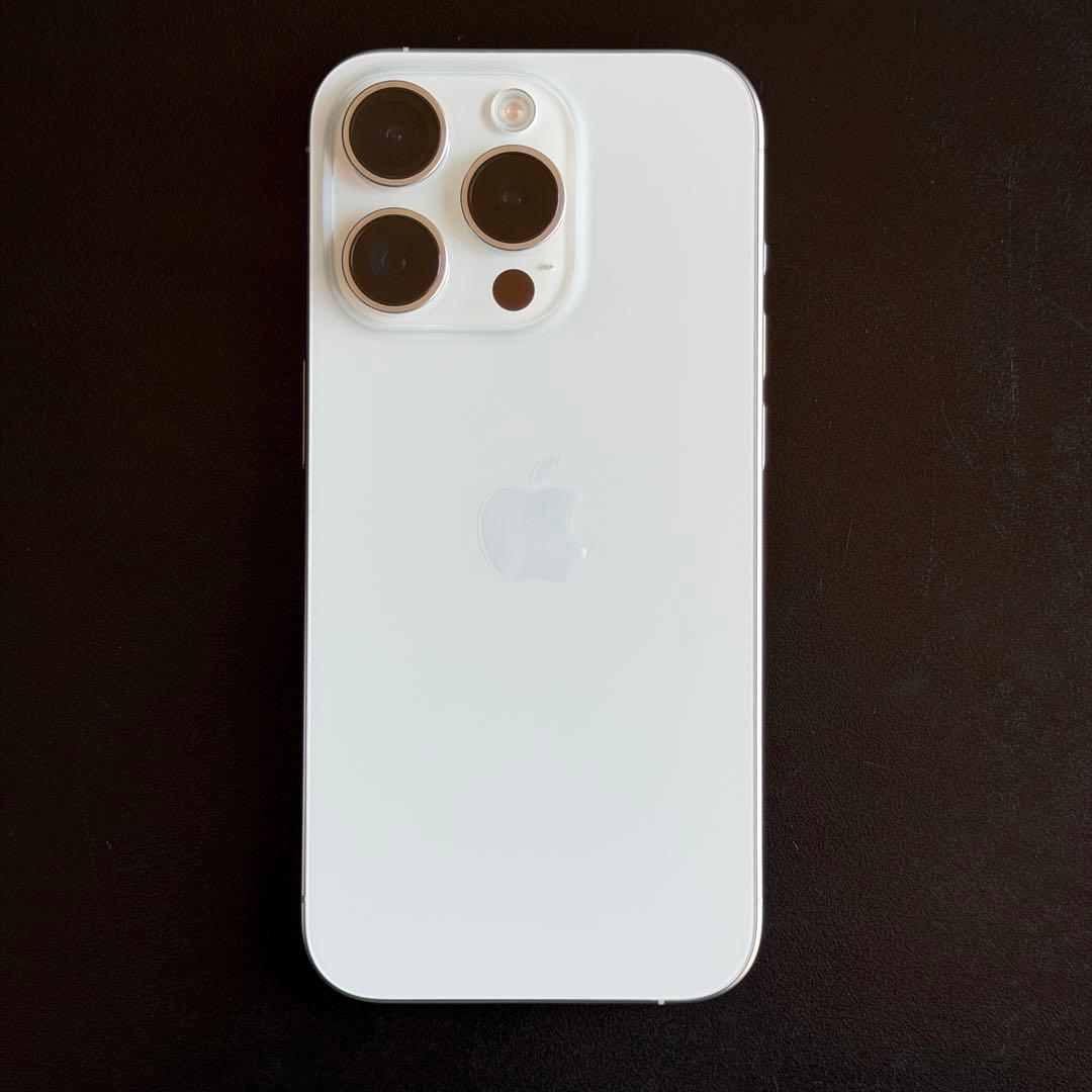 iPhone 15 Pro 128GB ホワイトチタニウム SIMフリー 本体