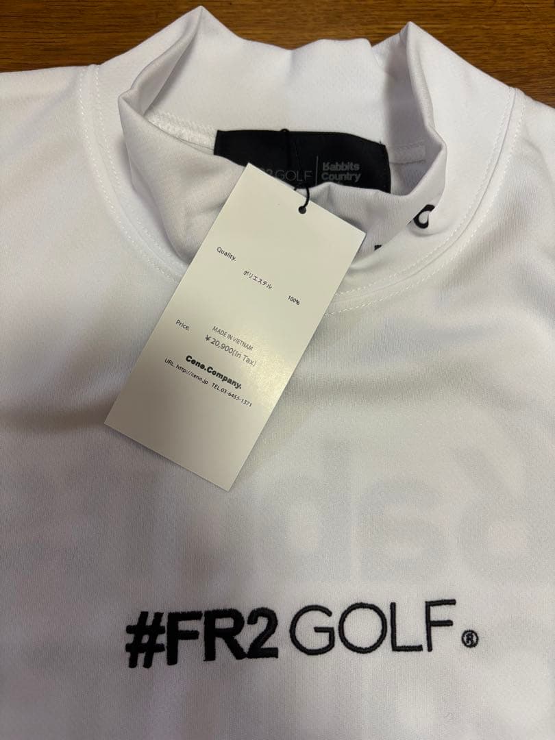 #FR2GOLF ホワイトシャツRabbits Country Club
