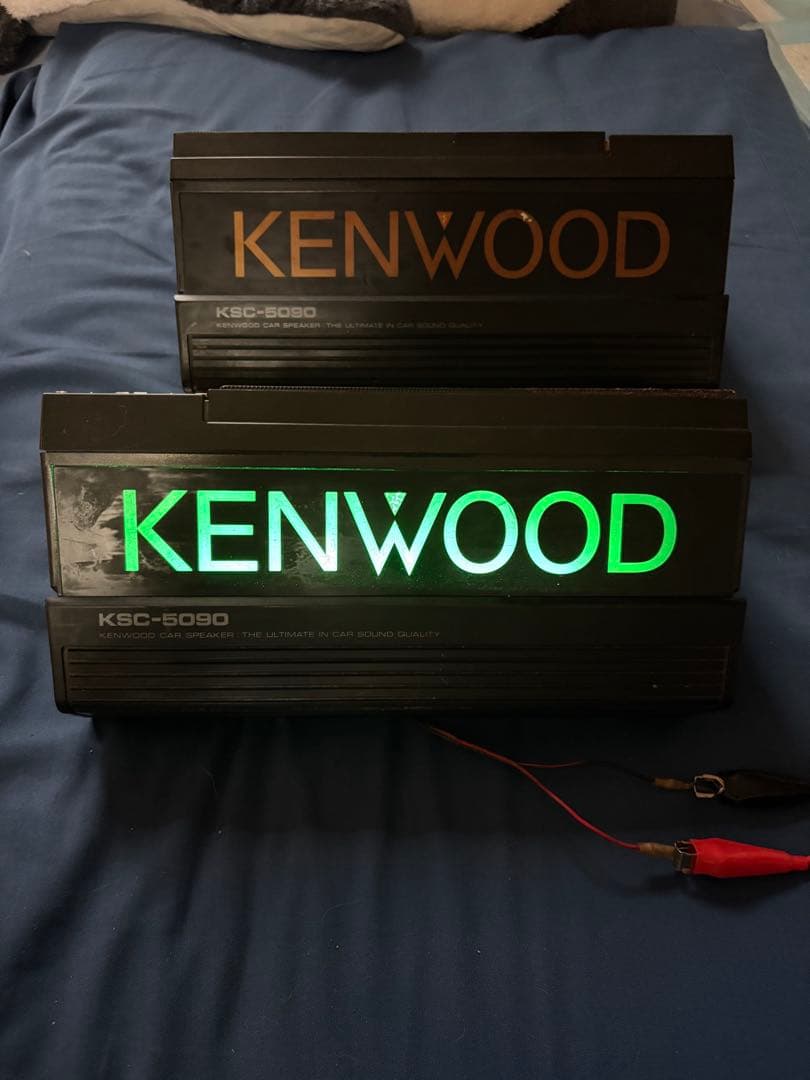 KENWOOD KSC-5090 置き型スピーカー　イルミ