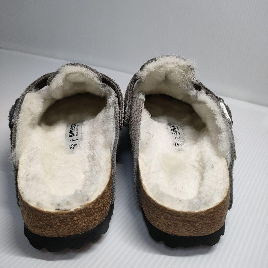【極美品✨️】BIRKENSTOCK22.5cm ボストン　トープグレー着用モデ