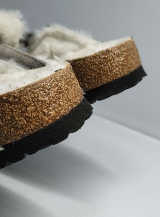 【極美品✨️】BIRKENSTOCK22.5cm ボストン　トープグレー着用モデ