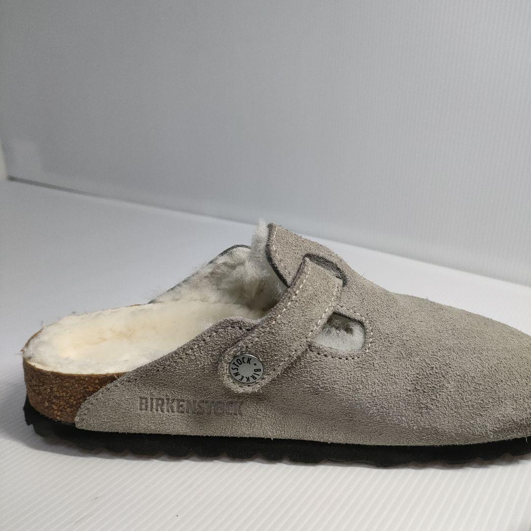 【極美品✨️】BIRKENSTOCK22.5cm ボストン　トープグレー着用モデ