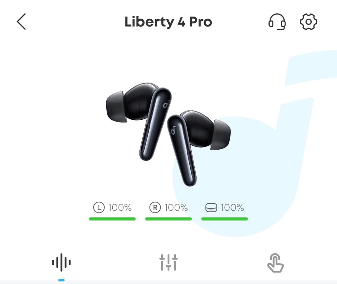 Liberty 4 Pro ブラック ワイヤレスイヤホン