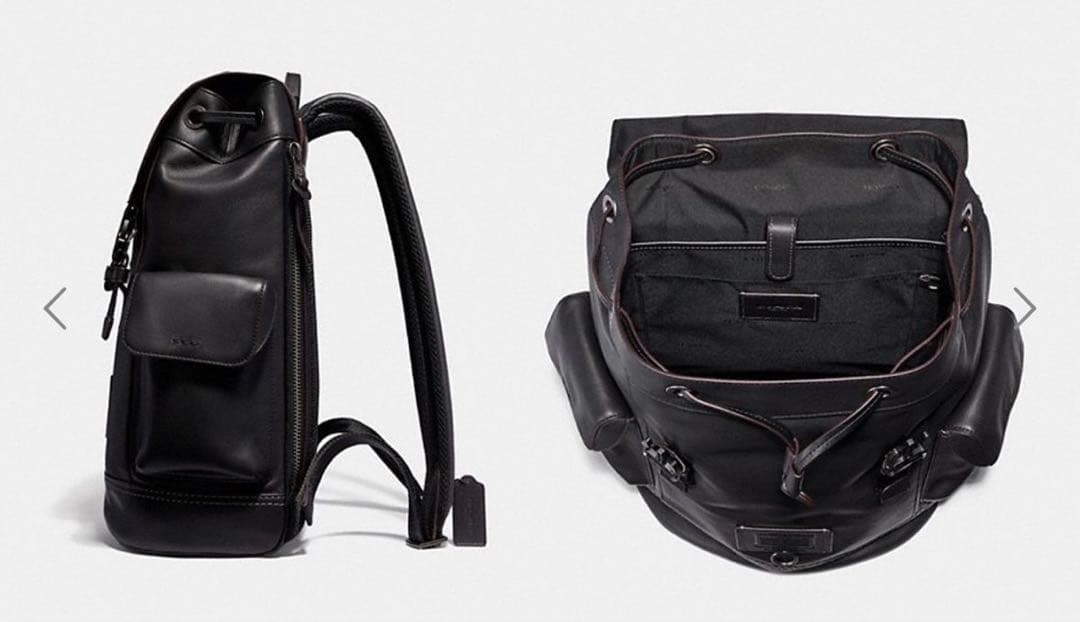 【COOL！新品】COACH リビングトン バックパック リュック メンズ