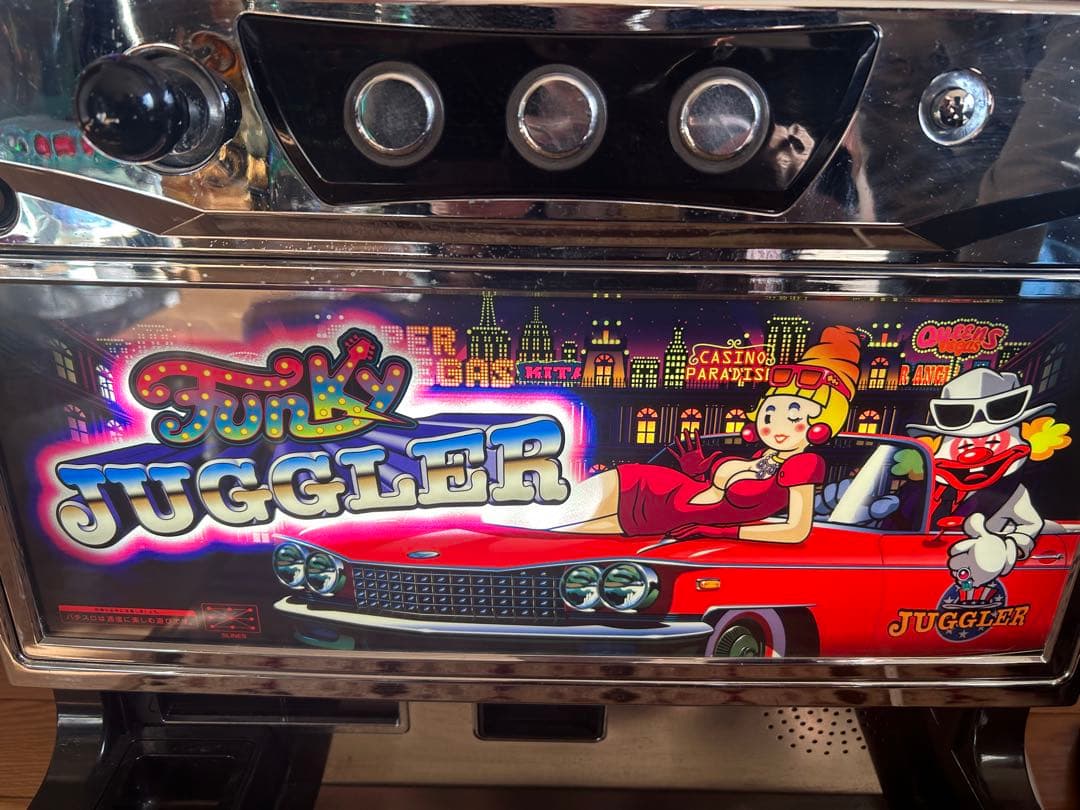 パチスロ実機　ファンキージャグラー