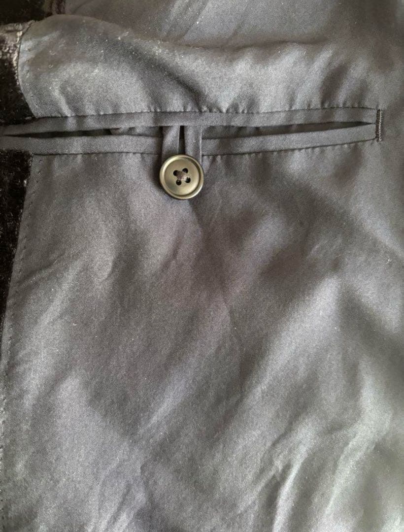 COMOLI 21AW シルク別珍スタンドカラージャケット Size2