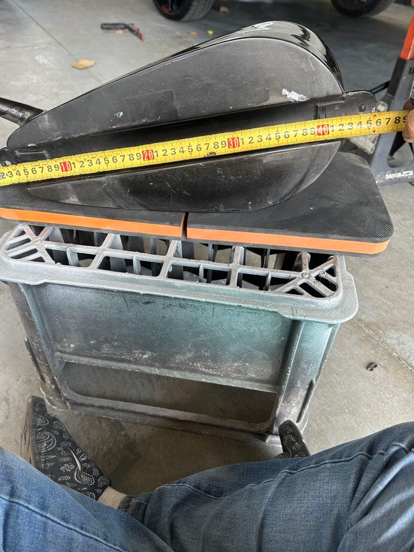 スポーツスタータンク 黒オレンジフレイム