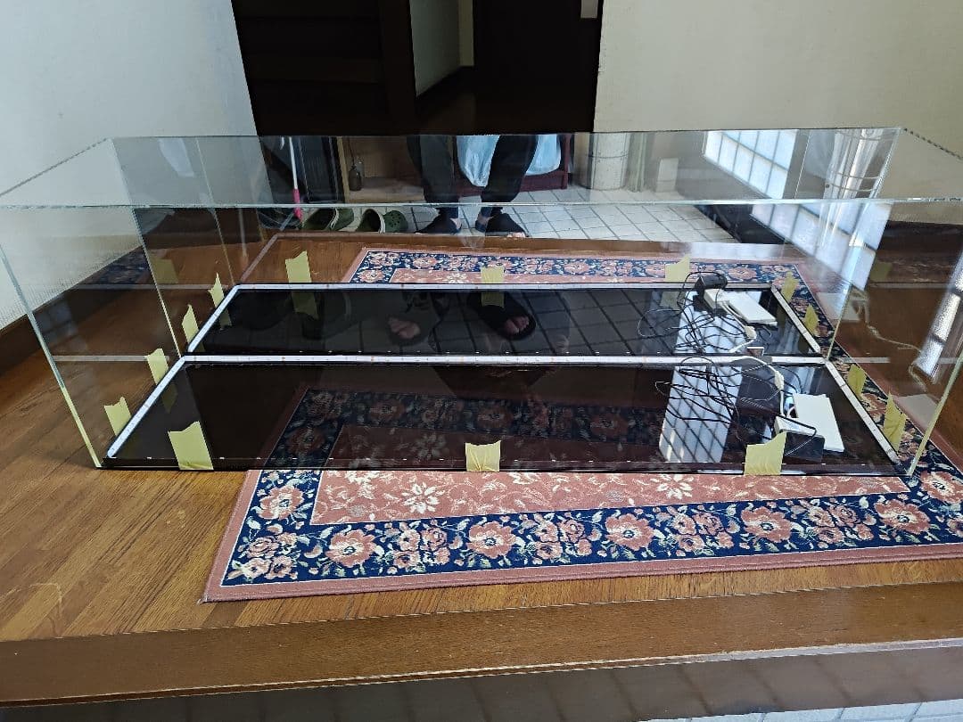 大型アクリルケース　１２０×３０×４１ｃｍ　フィギュアケース