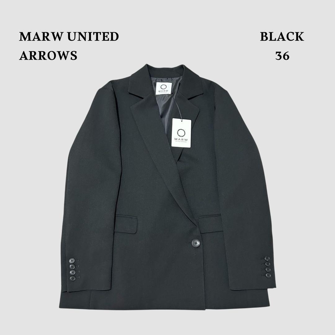新品未使用✨今季✨MARW バックアシンメトリージャケット 36