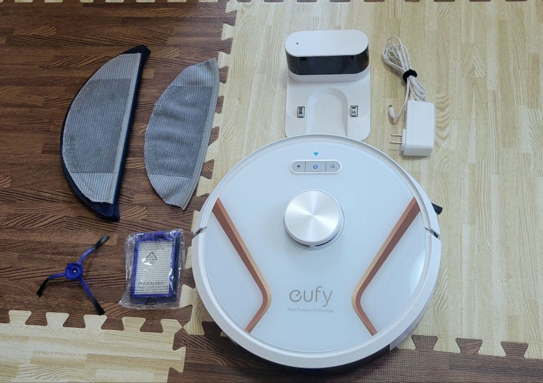 Eufy RoboVac X8 ハイブリッド ホワイト ロボット掃除機