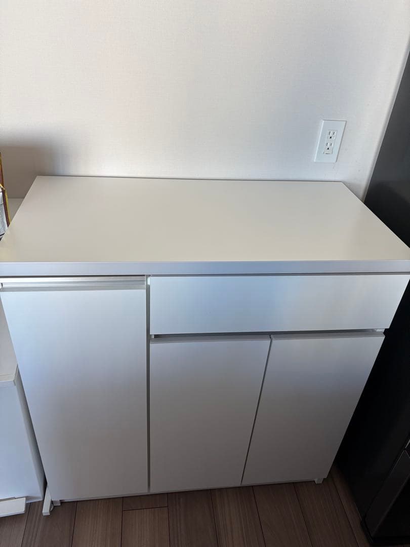 キッチンカウンターキッチンボードカップボード 食器棚ロータイプカウンターキッチン