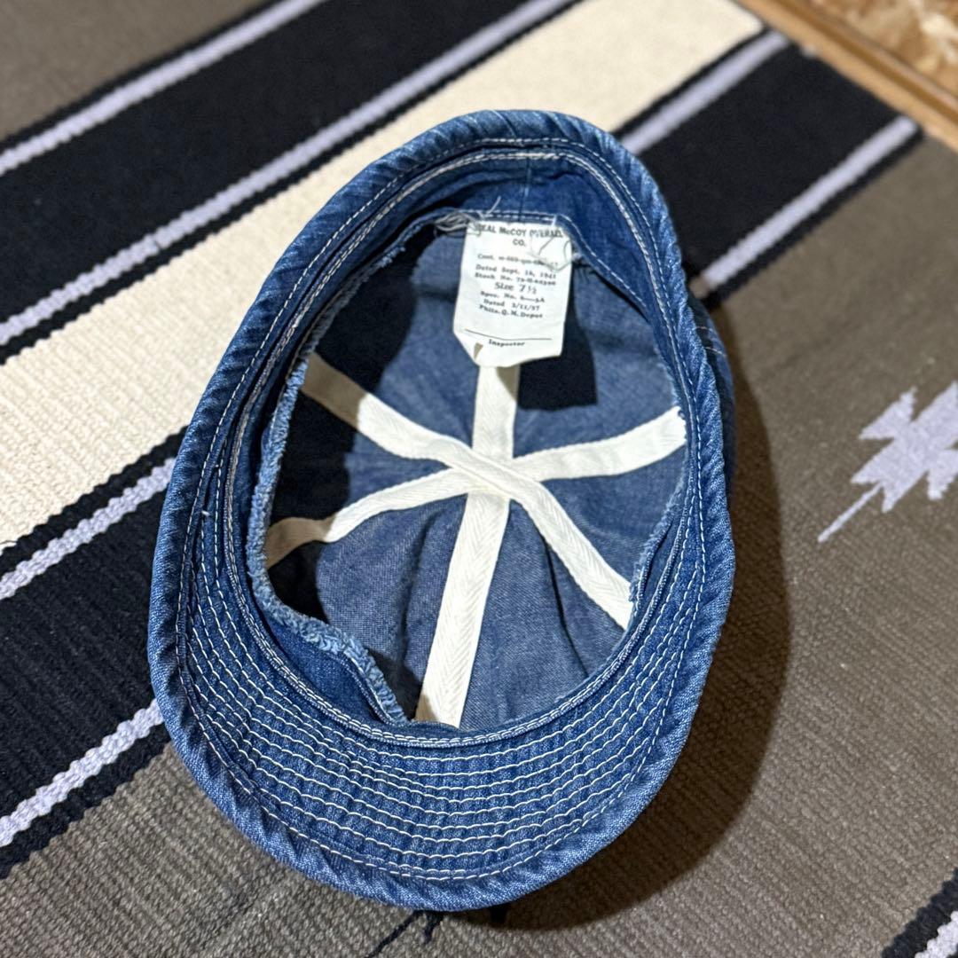 リアルマッコイズ ステンシルUS ARMYCAP　フリーホイーラーズウエアハウス