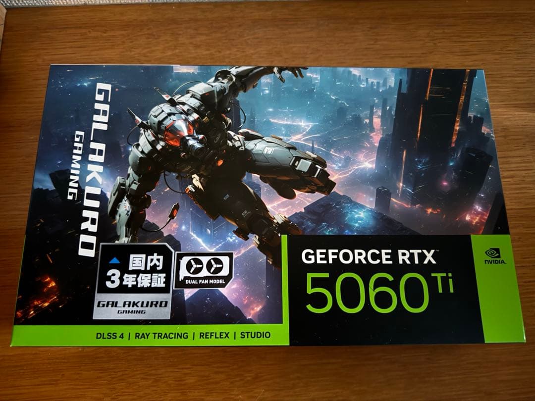 玄人志向 GALAKURO RTX 5060 Ti 16GB 新品3年保証