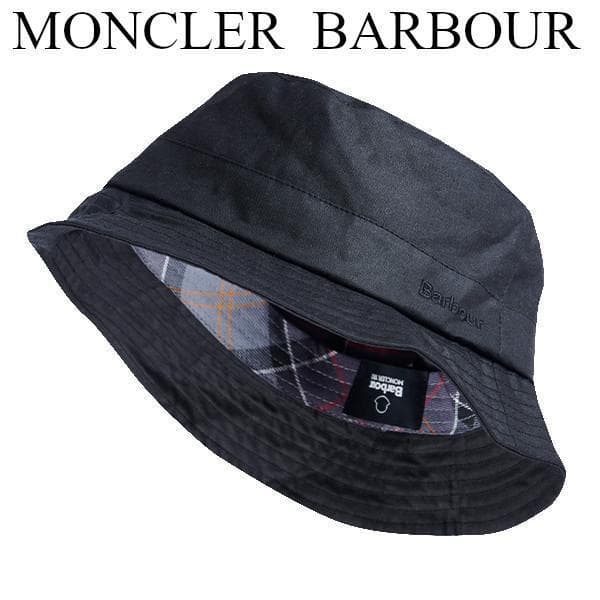 M　MONCLER GENIUS BARBOUR　ハット　モンクレール　バブワー