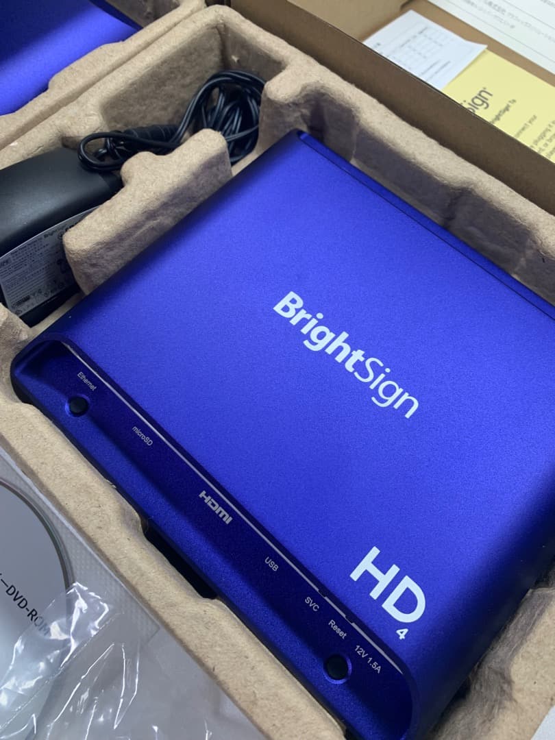 BrightSign HD1024 デジタルサイネージプレーヤー　美品