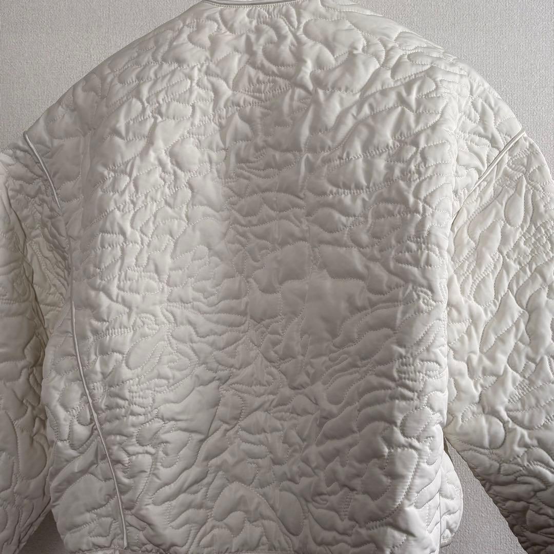 アートキルティングブルゾン