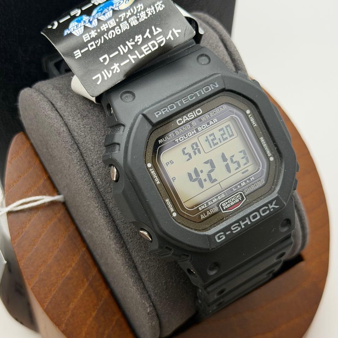 【新品未使用】カシオ　G-SHOCK GW-5000U-1JF 箱説保　スクリュ