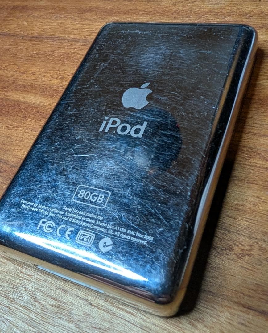 Apple iPod MA450J 5.5世代 80GB