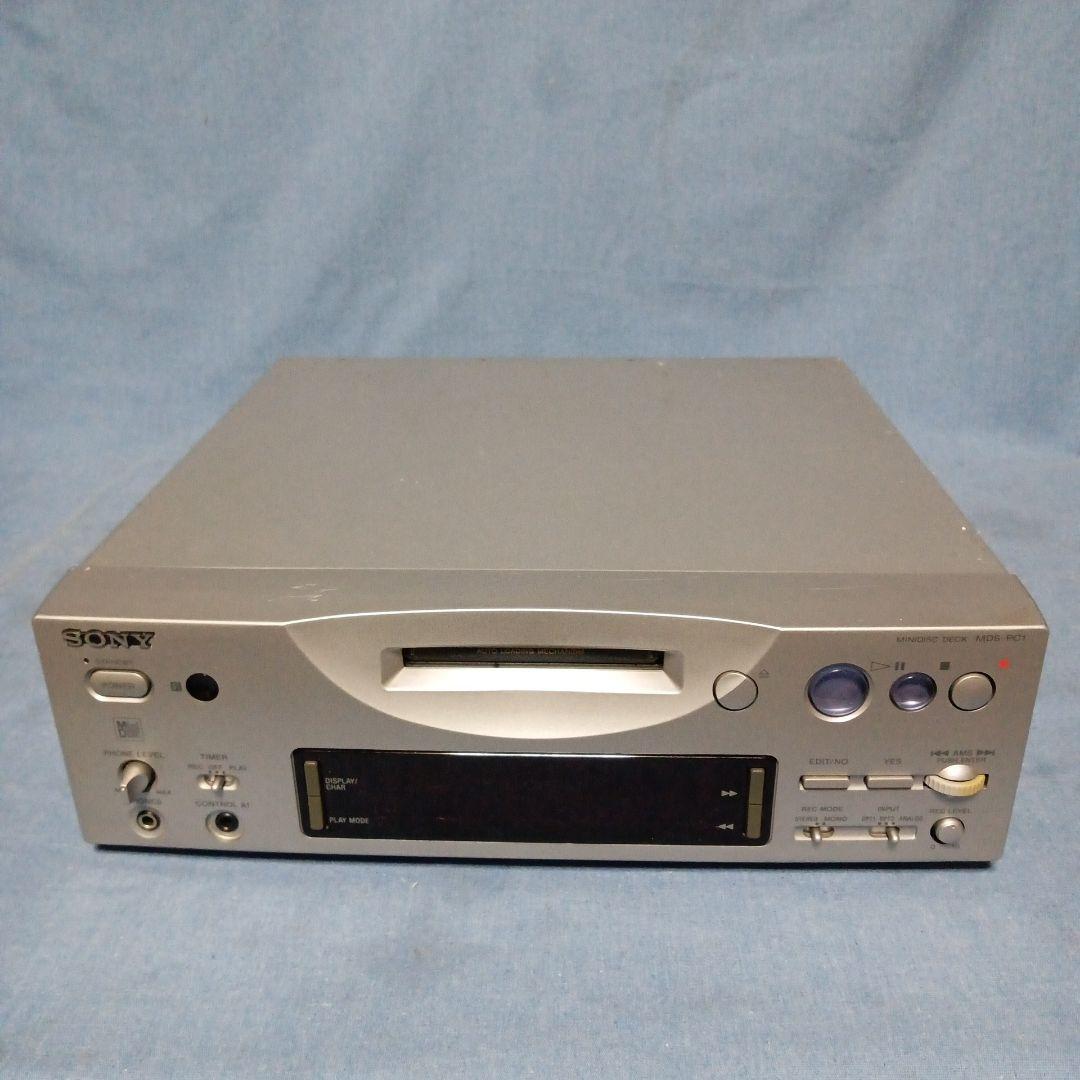 ソニー　MDデッキレコーダー　MDS-PC1