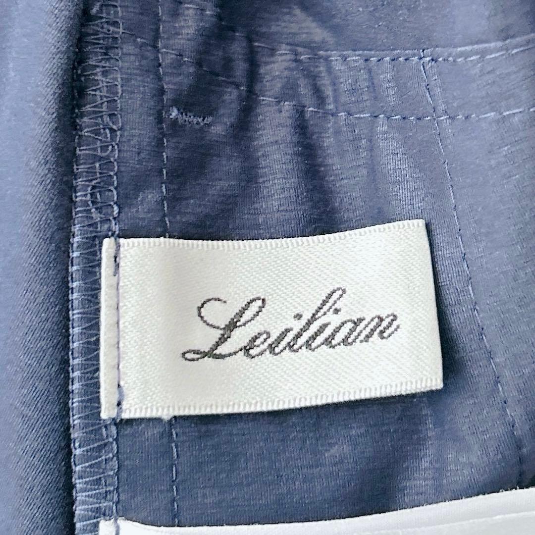 近年✨ レリアン　レースフード付きジップジャケット　パーカー　ネイビー　XL相当