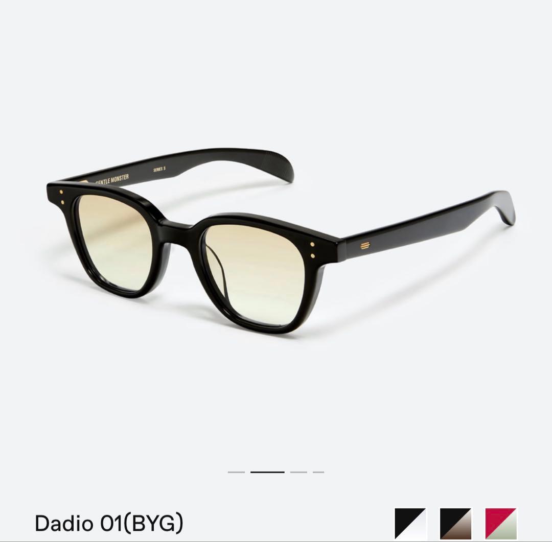 ジェントルモンスター　Dadio 01(BYG) ケース・メガネ拭き付き