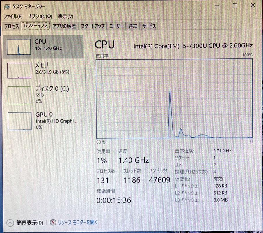 Intel NUC 7i5DNH ミニPC