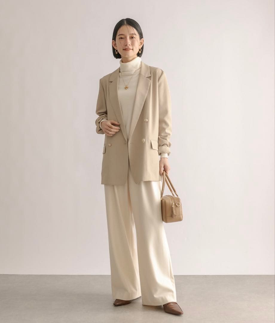 a*e様 RIVE DROITE /ストレッチツイルテーラードジャケット