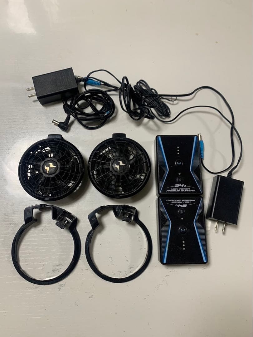 空調服ファンセット