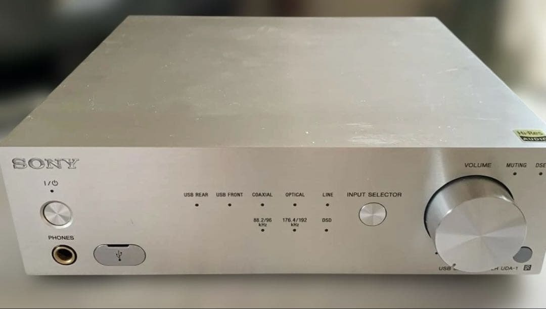 SONY USB DAC アンプ シルバー UDA-1/S