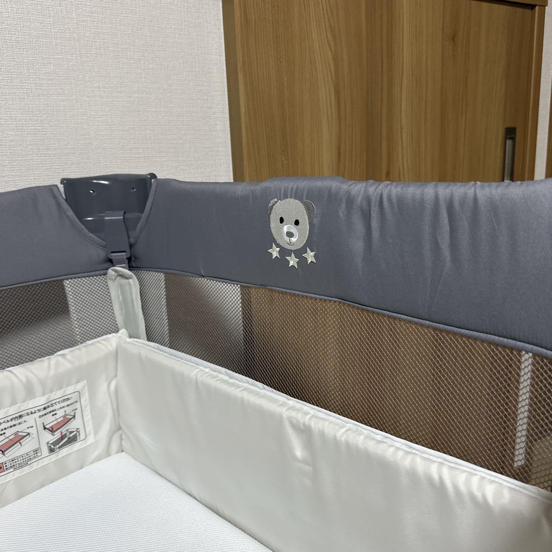 美品⭐️Aprica ココネルエアーAB グレーベアー 収納袋欠品