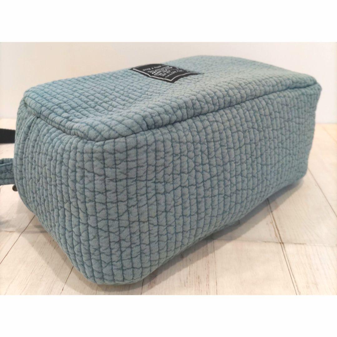 YONA様　スクエアショルダーバッグ　ヌビキルト(シルバーグレー、フォグブルー)