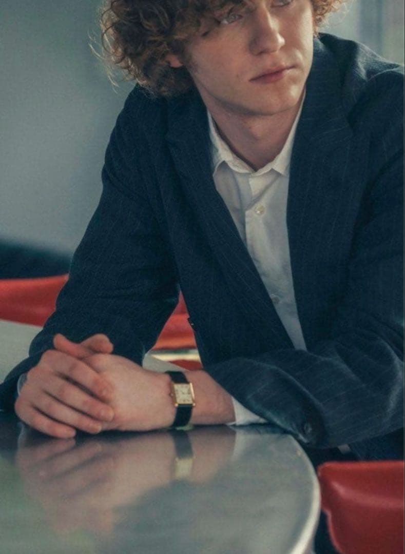 21AW A.PRESSE ストライプ ダブルブレステッドジャケット　サイズ2