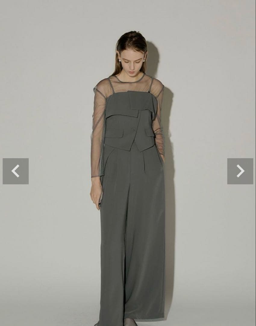 LE’RURE Multiway set up pants オケージョンドレス